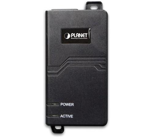 инжектор/ PLANET Single Port 10/100/1000Mbps Ultra POE Injector (60 Watts) - w/internal power, 802.3at PoE compatible