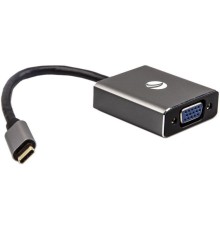 Aдаптер/ Aдаптер USB 3.1 Type-Cm --> VGA(f) 1080@60Hz, Aluminum Shell, VCOM <CU421T>