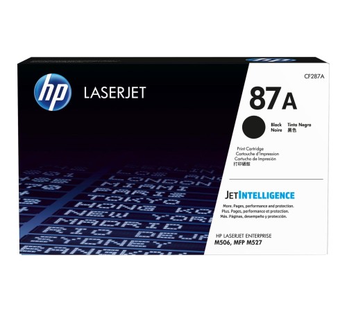 Тонер-картридж/ HP 87A Black Original LaserJet Toner Cartridge Тонер-картридж/ HP 87A Black Original LaserJet Toner Cartridge
