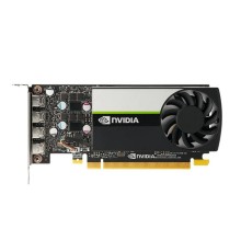 Видеокарта/ VGA NVIDIA T1000, 4 GB GDDR6/128 bit, PCI Express 4.0 x16, 4x mDP, BLK