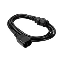 Кабель питания/ Russia AC Power Cable 250V10A,3m,Black,Straight Connector(C14),Straight Connector(C13)