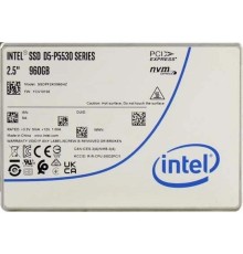 Твердотельный накопитель/ Intel SSD D5-P5530 Series, 960GB, U.2(2.5" 15mm), NVMe, PCIe 4.0 x4, TLC, R/W 5500/1600MB/s, IOPs 300 000/75 000, TBW 1700, DWPD1 (12 мес.)