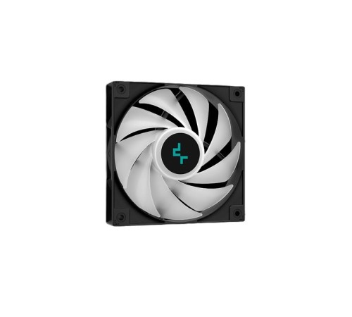 Кулер для процессора DEEPCOOL AG620 DIGITAL BK ARGB LGA1700/1200/115X/AM5/AM4 (8шт/кор, TDP 260W, PWM, DUAL Fan 120mm, 6 тепл. трубок, черный) RET