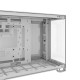 Корпус без блока питания/ Case Corsair 2500X Airflow, Midi-Tower, TG, no fan, 2xUSB-A 3.2, 1xUSB 3.2 Type-C, mATX, mITX White