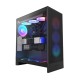 Корпус без блока питания/ Case NZXT H7 Flow RGB, Midi-Tower, TG, 3x120mm RGB, 2xUSB-A 3.2 + 1xUSB-C 3.2, E-ATX, ATX, mATX, mITX Black