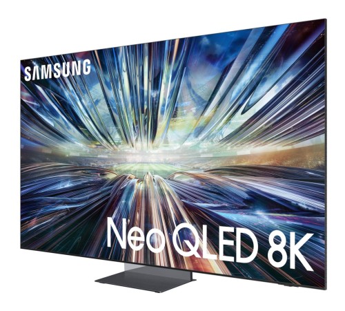 Телевизор ЖК 65'' Samsung/ 65", NeoQLED, 8K, Tizen Smart TV, 120Hz (Up to 144Hz), HDR10+, Wi-Fi, Voice, DVB-T2/C/S2, Bluetooth, CI+(1.4), FreeSync Premium PRO, 6.2.4Ch 90W, OTS PRO, 4HDMI, 3USB, One Connect (Y24 8K), Graphite Black 2024