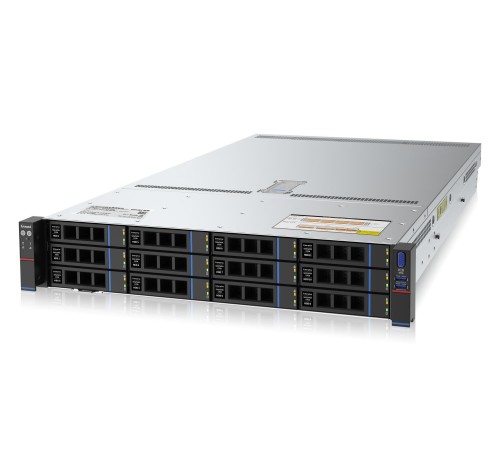 Серверная платформа/ Gooxi SL201-D12R-G3 2u 12bays server ,based on Ice lake 2xPCIe 4.0x16; 4xPCIe 4.0x8  2x 2.5" rear SAS/SATA 2x 2.5" rear NVMe 1300W 1+1 PSU EU power cables
