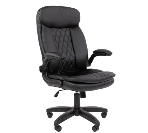 Офисное кресло Chairman 533 Россия экокожа черный