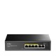 Коммутатор/ 6-Port 10/100M PoE Switch with 4 POE Ports Unmanaged Desktop Switch, support 4-port IEEE 802.3at PoE+ Injector (Port-1 to Port-4), Supports PoE power up to 30W for each PoE port, CCTV Mode (Transmit distance up to 250m at 10Mbps), Fanless, ±4