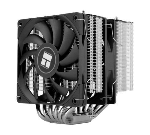 Кулер для процессора/ CPU Cooler Thermalright Royal Knight 120 (4-pin PWM, 156mm, Ni/Cu, 6x6mm, 2x120mm, 80.45CFM/56.36CFM, 29.4dBA/28.4dBA, 2150RPM/1900RPM, S: 1200, 1700, 1851, 2011, 2066, 115X, AM4, AM5, black) Кулер для процессора/ CPU Cooler Thermalright Royal Knight 120 (4-pin PWM, 156mm, Ni/Cu, 6x6mm, 2x120mm, 80.45CFM/56.36CFM, 29.4dBA/28.4dBA, 2150RPM/1900RPM, S: 1200, 1700, 1851, 2011, 2066, 115X, AM4, AM5, black)