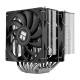Кулер для процессора/ CPU Cooler Thermalright Royal Knight 120 (4-pin PWM, 156mm, Ni/Cu, 6x6mm, 2x120mm, 80.45CFM/56.36CFM, 29.4dBA/28.4dBA, 2150RPM/1900RPM, S: 1200, 1700, 1851, 2011, 2066, 115X, AM4, AM5, black)
