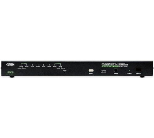 Переключатель электронный, 8 портов PS2/USB, доступ по IP/ 8 PORT PS/2-USB KVMP SWITCH ON THE NET