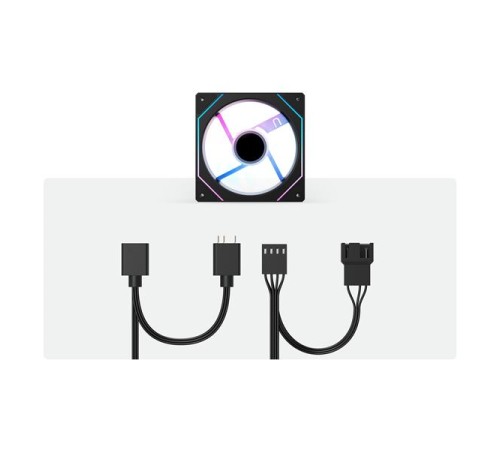 Вентилятор для корпуса Ocypus Gamma F12 BK ARGB, 120x120x25mm, 4-PIN PWM, 800-1600 RPM, 31 DBA MAX, HYDRO BEARING