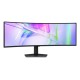 Монитор Samsung S49C950UAI/ Samsung S49C950UAI 49" ultrаwide 32:9 curved VA monitor, 5120x1440, R=1000 mm, 5ms(GtG), 350 cd/m2, MEGA DCR(static 3000:1), 120Hz, 178°/178°, DP; HDMIx2, USB 3.0x3, USB-Cx1, Ethernet (LAN) x1, Headphone, speakers, HAS, VE
