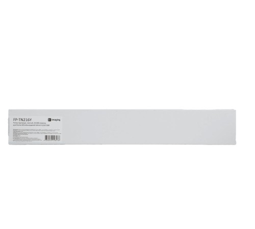 Тонер-картридж F+ imaging, желтый, 26 000 страниц, для Konica Minolta моделей bizhub C220/C280 (аналог TN-216 Y/A11G251), FP-TN216Y