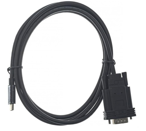 Кабель-адаптер/ Кабель-адаптер USB 3.1 Type-Cm --> VGA(M) 1080@60Hz, 1.8M VCOM <CU421C-1.8M> Кабель-адаптер/ Кабель-адаптер USB 3.1 Type-Cm --> VGA(M) 1080@60Hz, 1.8M VCOM <CU421C-1.8M>