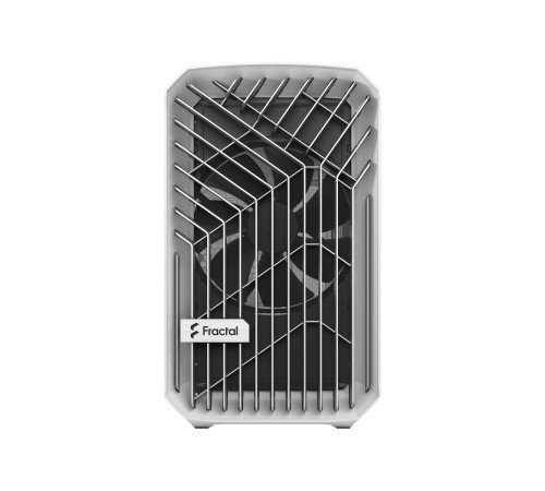 Корпус ПК без блока питания/ Case Fractal Design Torrent Nano TG Clear Tint, Mini-Tower, 1x180mm, 2xUSB-A 3.0 + 1xUSB 3.2 Type-C, mDTX, mITX White
