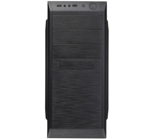 Корпус c блоком питания 450 Ватт/ Case Foxline FL-815, ATX, 3x5.25EXT, 1x3.5EXT, 3x3.5INT, 2xUSB2.0, HDA, w/o FAN, w/450W ATX PSU, w/1.2m EU pwr cord