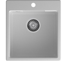Кухонная мойка GRANFEST GRANFEST Мойка URBAN 644  1-чаша 440*490мм, монтаж: врезной, материал: кварц, цвет: серый