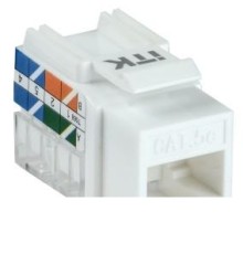 Модуль Keystone Jack кат. 5E UTP 110 IDC 90 град.