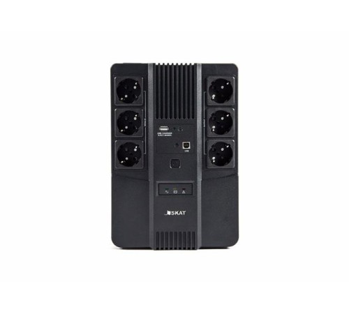 ИБП (452) Бастион SKAT-UPS AI 800ВА/480Вт/line-interactive/АКБ 9Ачx1/ 3xSchuko 3xSchuko/3 л.г. (существенное повреждение коробки)