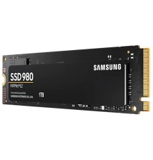 Твердотельный накопитель SSD M.2 (PCI-E NVMe) 1Tb (1024GB) Samsung 980 (R3500/W3000MB/s) (MZ-V8V1T0BW) 1year