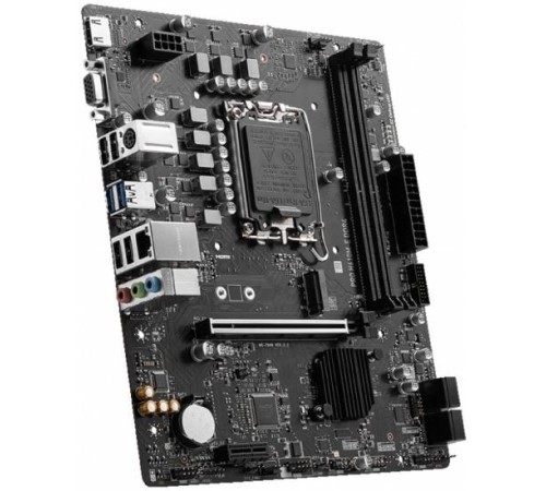 Материнская плата MSI PRO H610M-E DDR4 LGA1700,2DDR4,1PCI-Ex16,1PCI-Ex1,1M.2,4SATA3.0,4USB3.2Gen1