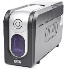 ИБП Powercom IMD-825AP, LCD, линейно-интерактивный, 825 ВA, 495 Вт, 3 розетки IEC320 C13 с резервным питанием,  2 розетки IEC320 C13 с фильтрацией, USB, защита RJ45/RJ11, ШхГхВ 105х334х168мм, 6.4 кг/ UPS Powercom IMD-825AP, LCD, Line Interactive, 825VA, 4