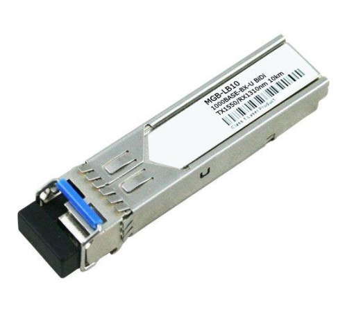 MGB-LB10 SFP трансивер/ Mini GBIC WDM TX1550 Module - 10KM MGB-LB10 SFP трансивер/ Mini GBIC WDM TX1550 Module - 10KM