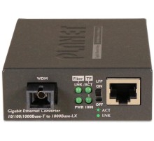 GT-806B60 медиа конвертер/ 10/100/1000Base-T to WDM Bi-directional Fiber Converter - 1550nm - 60KM