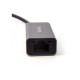 Кабель-переходник/ Кабель-переходник USB 3.0 (Am) --> LAN RJ-45 Ethernet 1000 Mbps, Aluminum Shell,Telecom <TU312M>