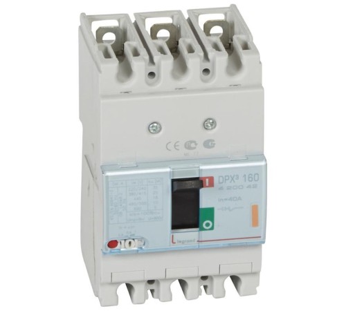 Автоматический выключатель DPX3 160 3P 40А 25kA