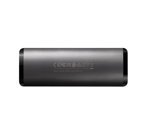 Твердотельный накопитель/ ADATA External SSD SE760, 2048GB, Type-C, USB 3.2 Gen2, R/W 1000/800 MB/s, 122x44x14mm, Titan-Gray (3 года) Твердотельный накопитель/ ADATA External SSD SE760, 2048GB, Type-C, USB 3.2 Gen2, R/W 1000/800 MB/s, 122x44x14mm, Titan-Gray (3 года)