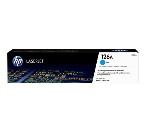 Тонер-картридж/ HP 126A Cyan LaserJet Print Cartridge