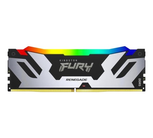 Память оперативная/ Kingston 32GB 6400MT/s DDR5 CL32 DIMM (Kit of 2) FURY Renegade RGB XMP Память оперативная/ Kingston 32GB 6400MT/s DDR5 CL32 DIMM (Kit of 2) FURY Renegade RGB XMP