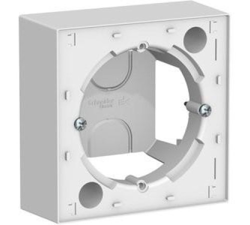 ATLASDESIGN КОРОБКА для наружного монтажа, БЕЛЫЙ