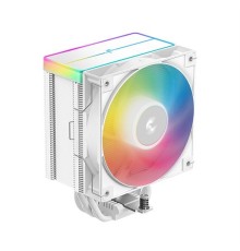 Кулер для процессора DEEPCOOL AG500 WH ARGB V2 LGA1700/1200/115X/AM5/AM4 (12шт/кор, TDP 240W, PWM, ARGB Fan 120mm, 5 тепл. трубок, белый) RET (R-AG500-WHAMMN-GJD)