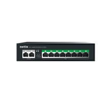 Коммутатор/ Коммутатор Netis P110GC (L2) 10x1Гбит/с 8PoE+ 100W неуправляемый