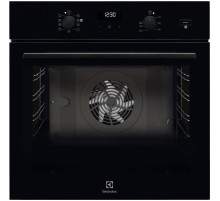 Встраиваемые электрические духовки ELECTROLUX/ Духовой шкаф с паром SteamBake, основной цвет - чёрный, утапливаемые переключатели, таймер отключения, отложенный старт, будильник, хромированные направляющие из нержавеющей стали Easy Entry , телескопические