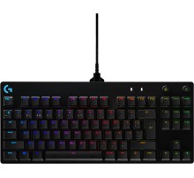 Клавиатура/ Logitech Gaming Keyboard G PRO TKL Corded Mechanical  - BLACK - RUS - USB - CLICKY
