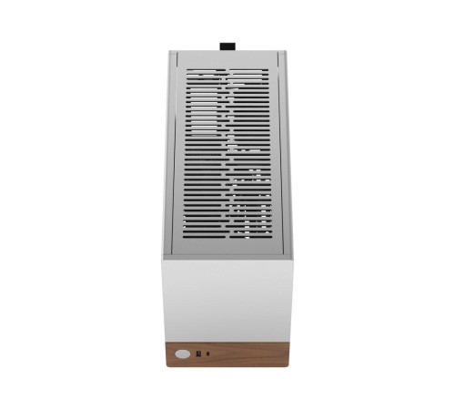 Корпус без блока питания/ Case Fractal Design Terra, Mini-Tower, no fans, 1xUSB-A 3.0 + 1xUSB 3.2 Type-C, SFX PSU Support, mITX Silver