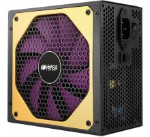 блок питания для ПК 1300 Ватт/ PSU HIPER HPG-1300FM (1300W, Gold 14cm Fan, 220V input, Efficiency 93%, Modular, Black)BOX
