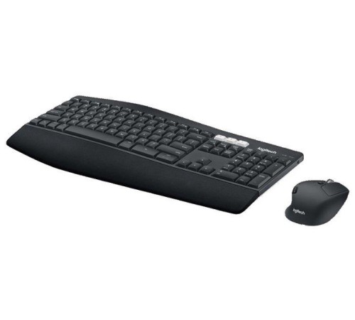 Клавиатура+мышь Logitech Wireless Desktop MK850 Performance (Keybord&mouse), Black, Bluetooth, 2.4GHz, Rus/Eng, [920-008232]
