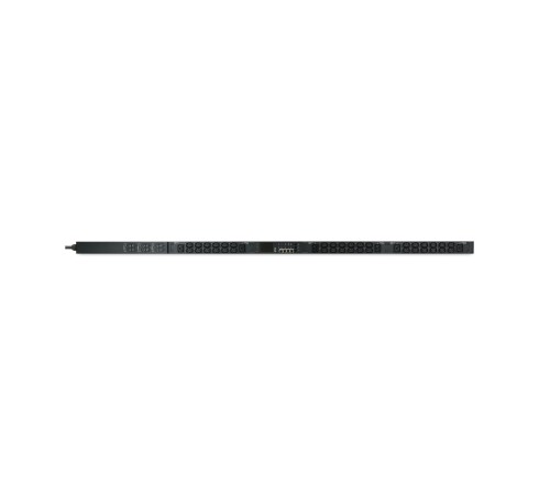 Блок распределения питания «Nerpa PU» IRON Monitored (Outlet Level)/ PDU «Nerpa PU» IRON Monitored (Outlet Level), EC, 0U, three phase, input IEC60309 (32A 400VAC 3P+N+E), outputs 36xIEC 60320 C13 + 6xIEC 60320 C19