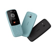 220 DS TA-1155 BLACK, 2.4'' 320x240, 24MB, 0,3Mpix, 2 Sim, 2G, 3G, LTE, BT v4.2, Micro-USB, 1200mAh