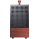 Корпус без блока питания/ Case JONSBO T6, Mini-Tower, 1x140mm, 1xUSB-A 3.0 + 1xUSB-C 3.2, mITX, wood panel + wooden handle Black