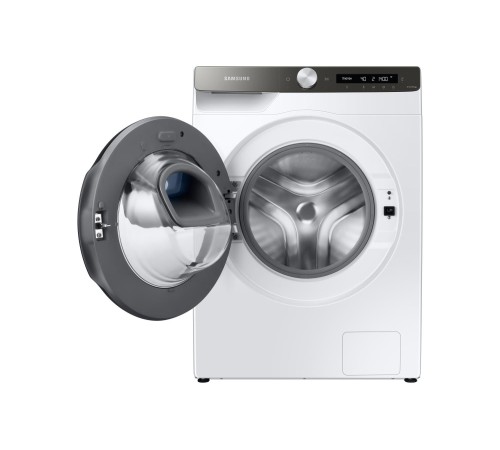 Стиральная машина Samsung/ WW5500T c Addwash, Eco Bubble, 850х600х550 мм, 9 кг, 1400, Пар, Инверторный мотор, Белый корпус/Черный люк Стиральная машина Samsung/ WW5500T c Addwash, Eco Bubble, 850х600х550 мм, 9 кг, 1400, Пар, Инверторный мотор, Белый корпус/Черный люк