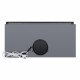 ВЫТЯЖКА MAUNFELD Crosby Light (C) 60cm BLACK/ ширина 600 мм, встраиваемая, ползунковое управление, 3 скорости, 850 м3/ч, до 40 м2, 48 дБ, черный