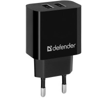 Defender Сетевой адаптер UPC-21 2xUSB,5V/2.1А кабель microUSB
