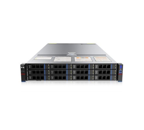 Серверная платформа/ Gooxi SL201-D12R-NV-G3  2U 12 bay server with NVME bp,based on ice lake 1xPCIe 4.0x16; 2xPCIe 4.0x8 2x 2.5" rear SAS/SATA 1300W 1+1 PSU EU power cables